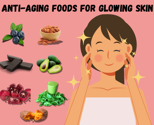 Anti Aging foods for glowing skin